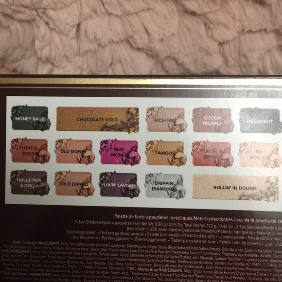 Too Faced Chocolate Gold eye shadow palette - Picture 4 of 4